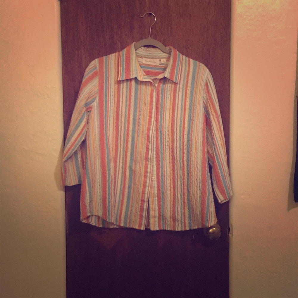 Breckenridge striped shirt, hella cool shirt